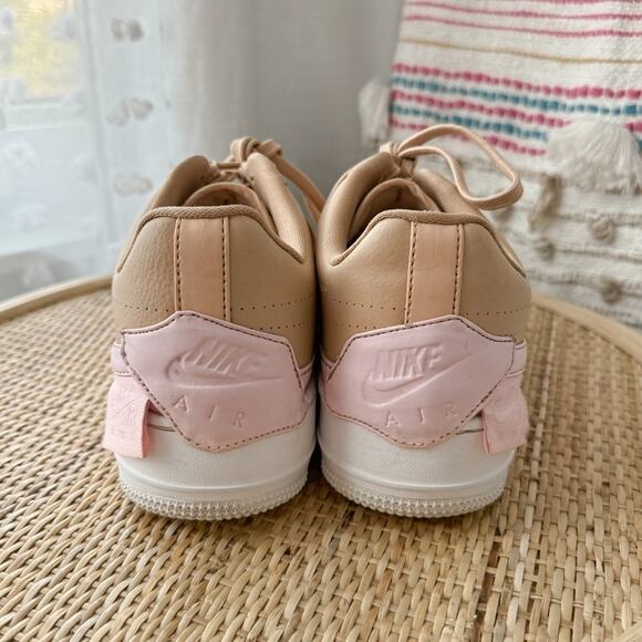Nike Air Force 1 Jester XX Bio Beige Pink White Leather Sneakers Women’s 9.5 - Picture 5 of 10